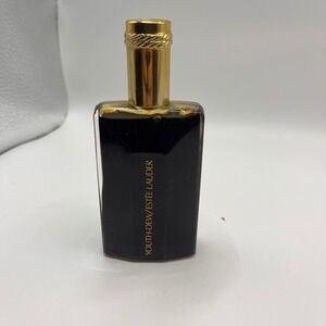 Estee Lauder Youth Dew Bath Oil Amber Glass Bottle Gold Cap 2 FL OZ 60 ml NO Box
